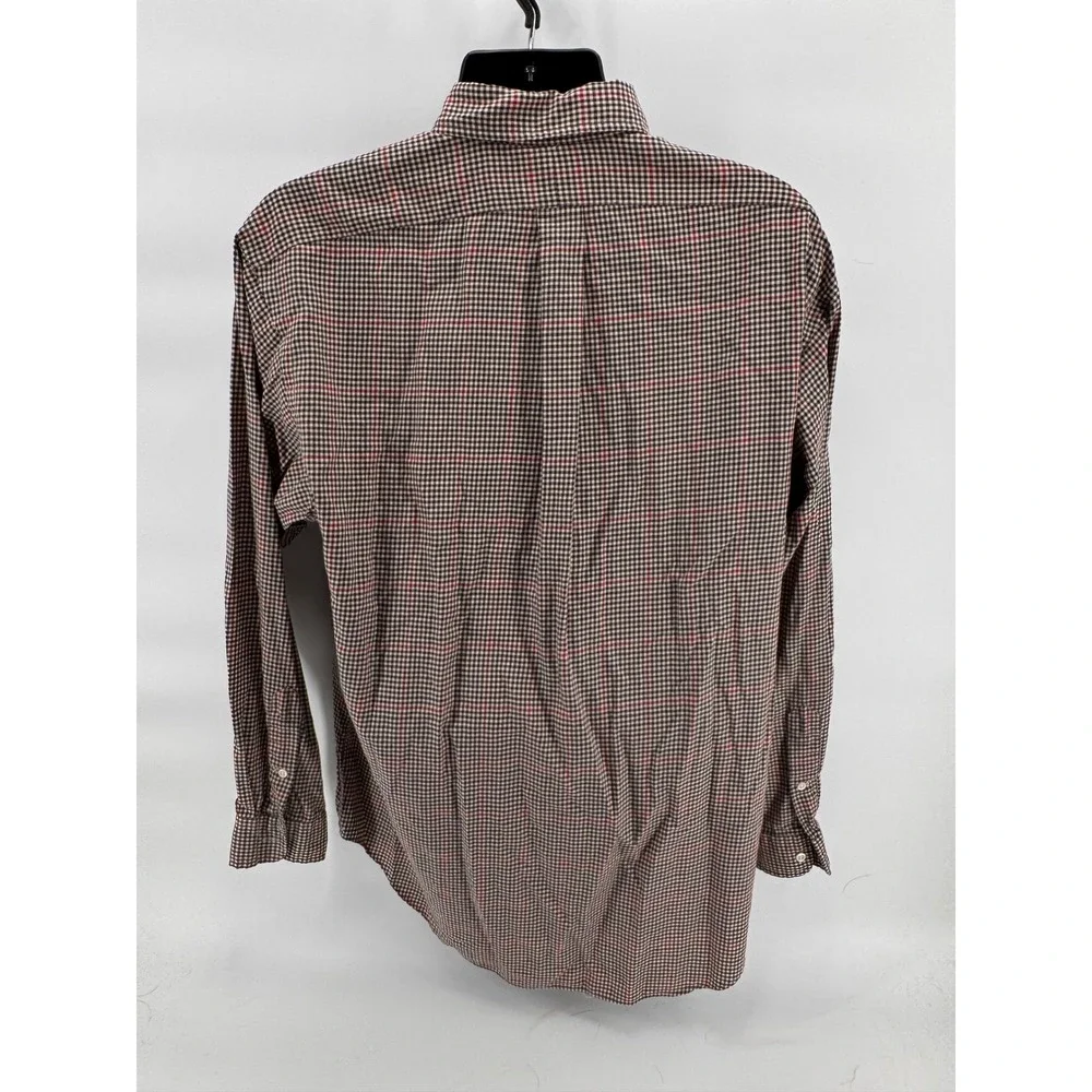 Ralph Lauren Blake Men's Long Sleeve Button Down Shirt Plaid Size‎ L 100 Cotton - Picture 3 of 6